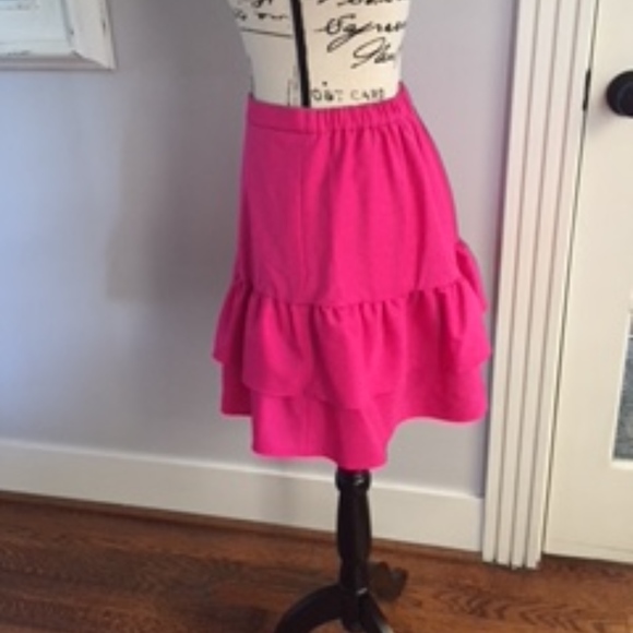 J Crew ruffle skirt - Picture 2 of 5